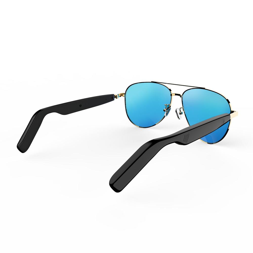 Умные Bluetooth 5.4 стереогарнитура очки беспроводные спортивные наушники анти-синий свет умные солнцезащитные очки