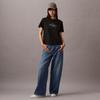 Классическая футболка Monologo с круглым вырезом 47B864G S BLACKUB1 [Calvin Klein]