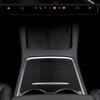 Car Central Console Cover For Tesla Model 3/Y 2021-2024 Interior Modification Face Lift Decor Adhensive ABS Plastic Moulded