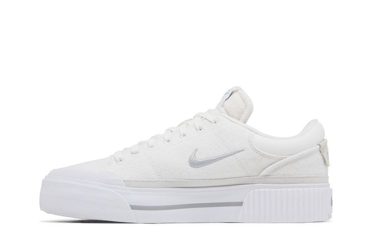 Женские кроссовки Nike Court Legacy Lift Summit White White Phantom Light Smoke Grey (Женский)