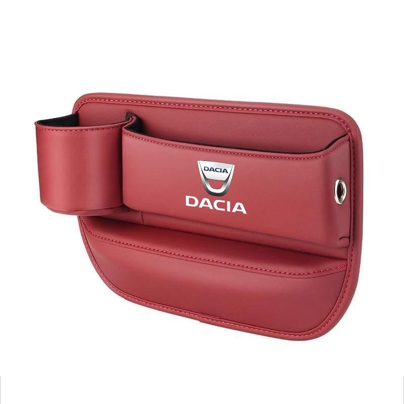 BGS1 Car Seat Gap Water Cup Holder Side Organizer Pocket For Dacia Logan Sandero Duster Lodgy Spring Jogger Dokker Stepway Bigster