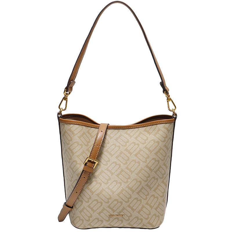 Сумка-ведро Belle Retro с монограммой, на плечо, через плечо