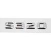 Car Tail Box Letters Stickers 3D Rear Trunk Badge Emblem Decal Accessorie