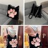 Кошачий коготь плюшевый рюкзак женский корейский стиль Ins милый рюкзак на плечо для женщин