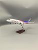 A321 Air MEA Middle East Airlines 1/100 Масштаб 44см Литой самолет T7-ME2 С подставкой Демонстрация Коллекция Предметов Домашнего Декора