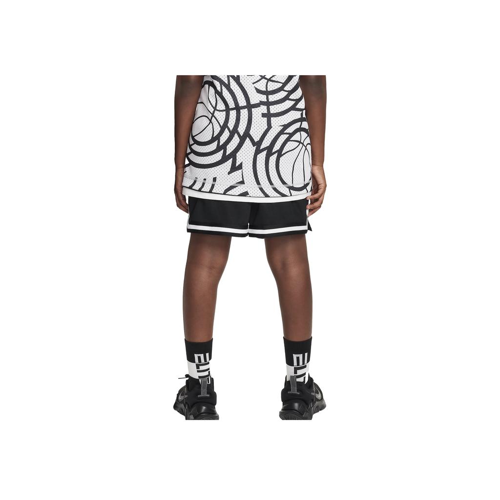 Nike Dna Dri-Fit Свободные Влагоотводящие Удобные Баскетбольные Шорты Детские шорты Черный FZ5240-010