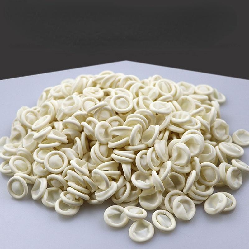 Прочные перчатки для дизайна ногтей, латексные резиновые антистатические перчатки, защита кожи пальцев, инструмент для маникюра