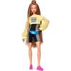 Mattel Barbie Barbie с волосами, заплетенными в косички, и кукла афроамериканка - BMR1959 шорты, подставка,
