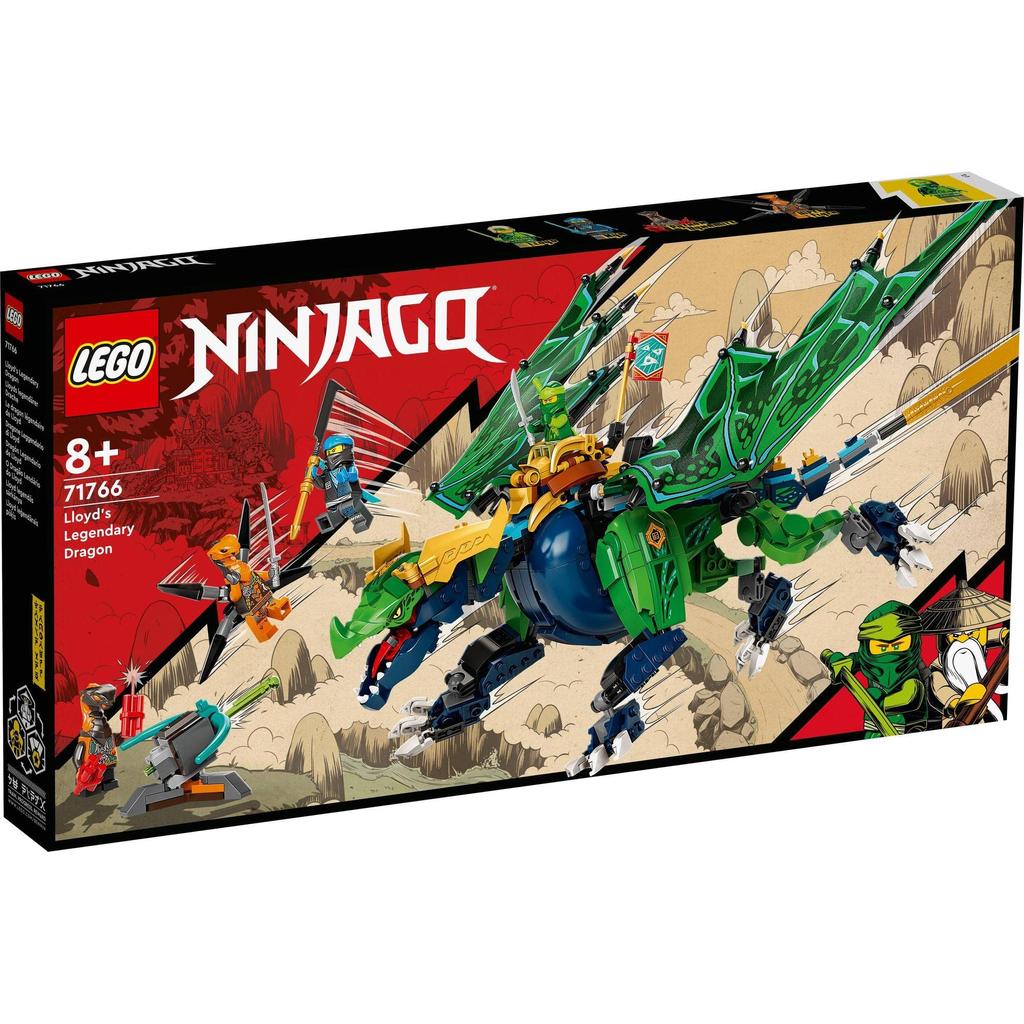 LEGO Ninjago Lloyd's Legendary Dragon 71766 Игрушечный блок Present Dragon Ninja Ninja Мальчики от 8 лет и старше