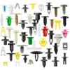 Car Fastener Clips 500Pcs Mixed Car Fastener Universal Car Bumper Retainer Clips Plastic Push Rivet Door Clips Panel