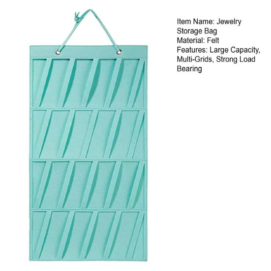 Практичный большой вместительный дисплей, фетровый большой органайзер для заколок для волос, хранение ювелирных изделий, принадлежности для спальни, большой органайзер для заколок для волос