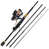 Fishing Rods Reels Combo Spinning Reel with Fishing Line Baits Accessories Lure Fishing Full Set