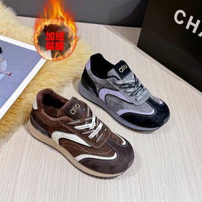 Женские 2025 Новые Весна Лето Универсальные Спортивные Досуговые Оэс Ретро Гоночные Мягкая Подошва Аган Оэс Кросс Бюле Повседневная Обувь