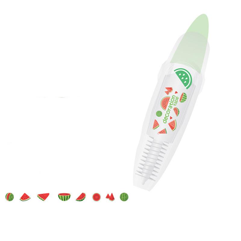 Мультяшная цветочная наклейка, лента, ручка, забавная детская тетрадь, дневник, декоративная наклейка для детской игрушки