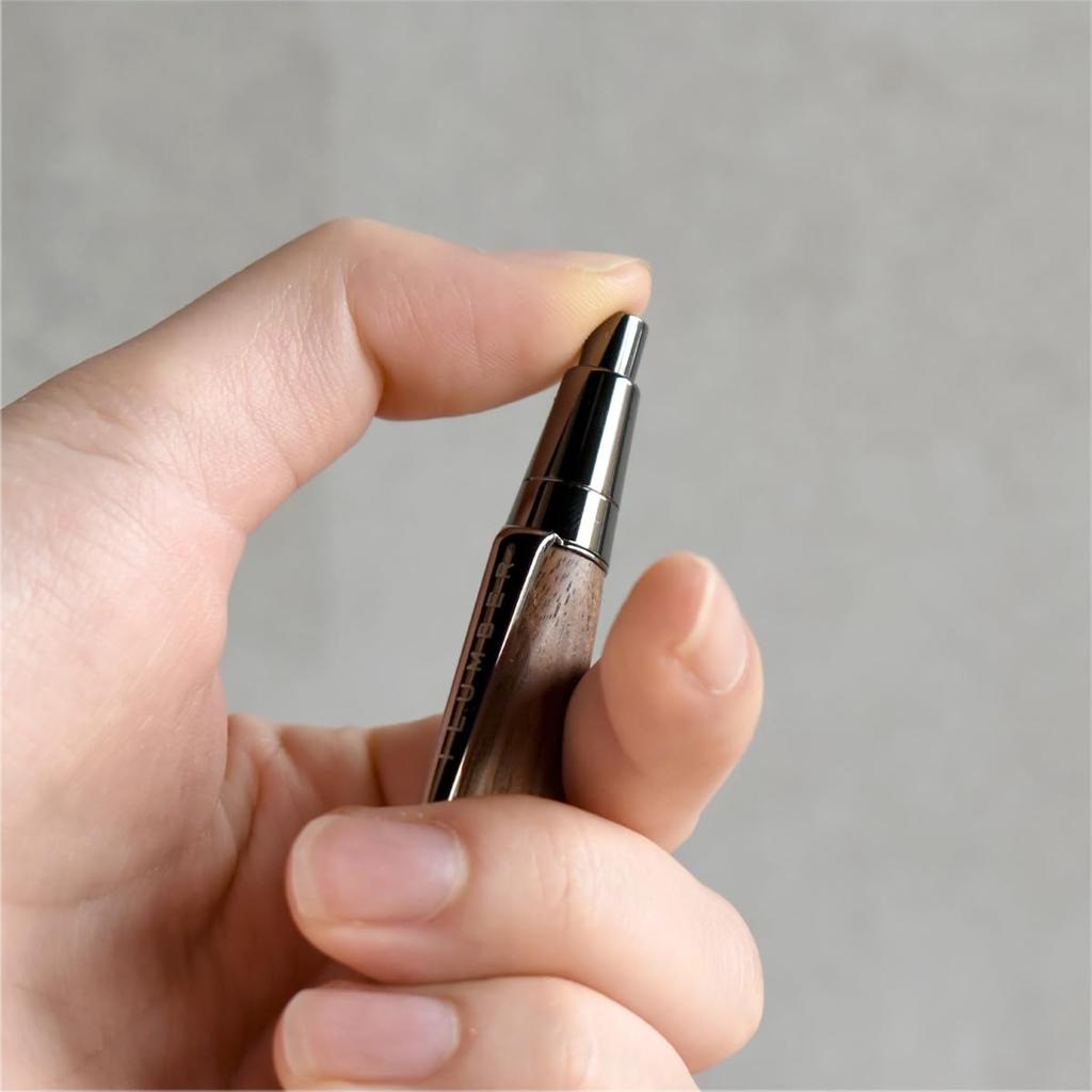 Треугольный деревянный механический карандаш BODY MECHANICAL из ценной древесины LUMBER от Hacoa "TRIANGLE PENCIL" + (грецкий орех)