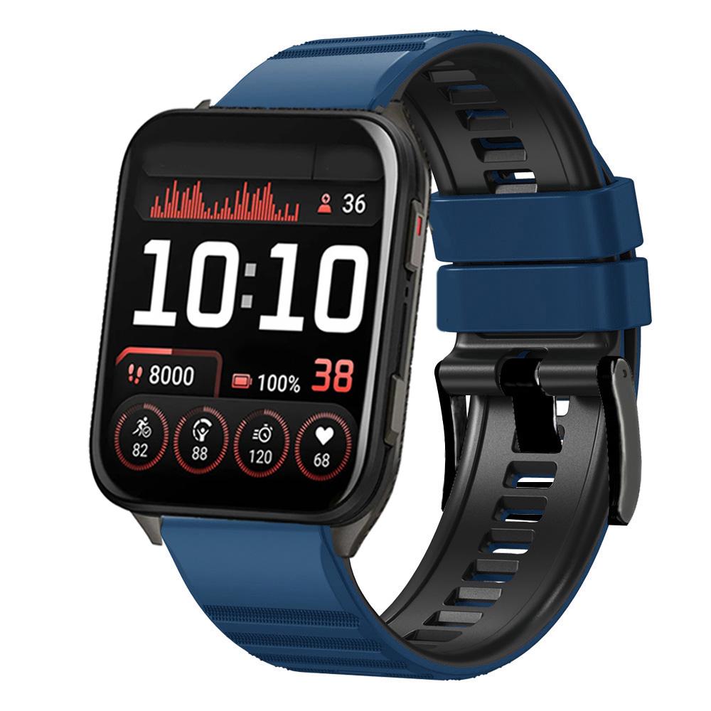 Силиконовый ремешок для часов 24 мм для Ticwatch Pro 5 Enduro/Atlas/Zeblaze Ares3 для Garmin Venu X1 Браслет для смарт-часов