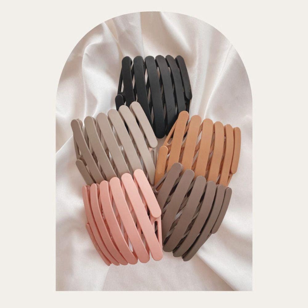Hair Accessories Retractable Foldable Hairbands Non Slip Hairpins High Quality Headband  Unisex
