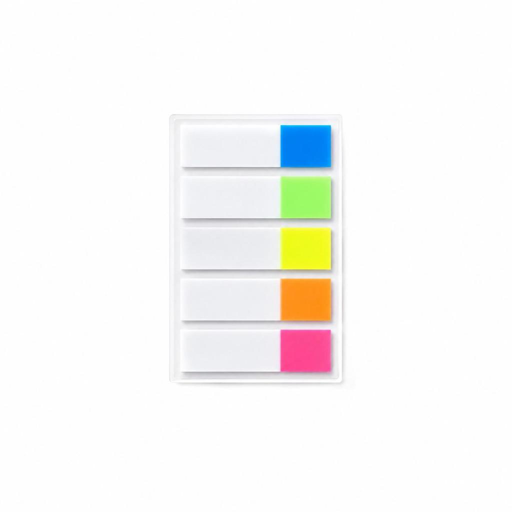 Waterproof Writable Sticky Note Labels - Portable Index & Memo Stickers