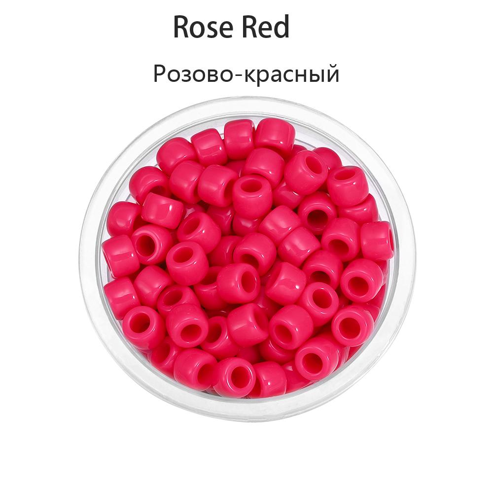 50/100 шт. 8,3 мм Конфетные цвета Большое отверстие Акриловые бусины-разделители Рассыпные бусины для изготовления ювелирных изделий своими руками Фурнитура Аксессуары Расходные материалы