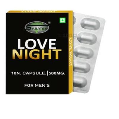 Sabates Love Night Capsule 10 капсул