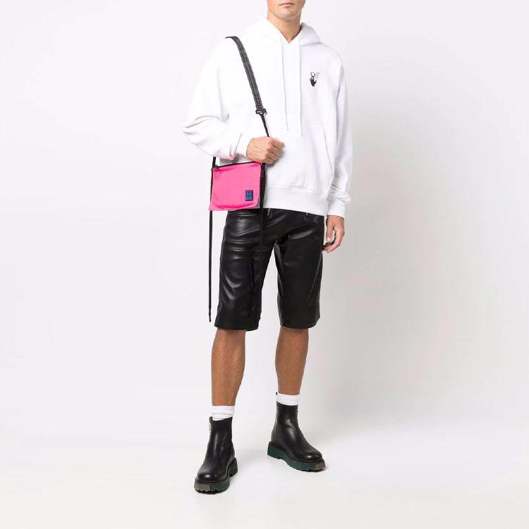 OFF WHITE Худи с принтом Bubble Arrows OMBB085F21FLE0110110