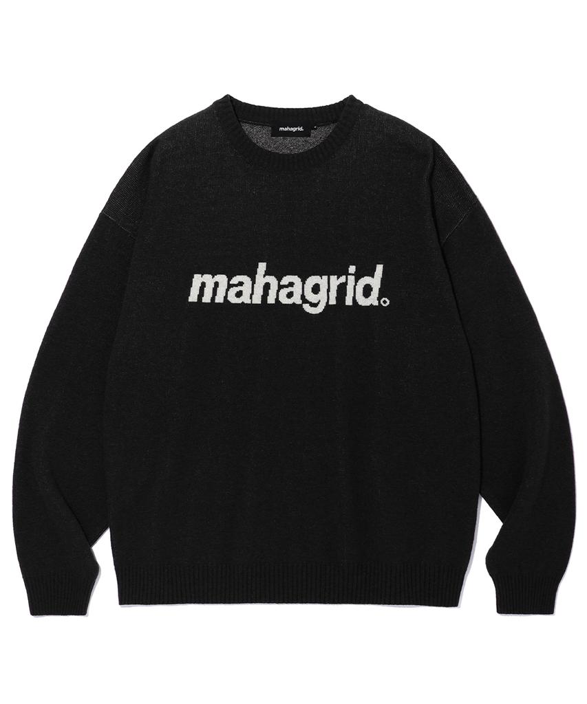 MAHAGRID Базовый вязаный свитер с логотипом_3 цвета(Mg2Efmk620A)