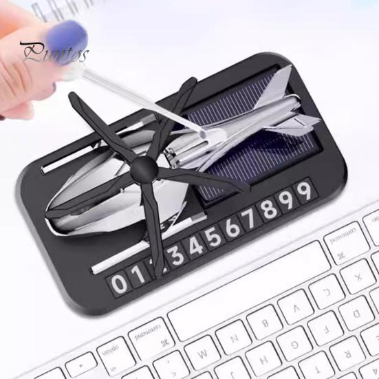 Вращающийся ароматерапевтический освежитель воздуха для автомобиля на солнечной энергии с номером телефона в форме вертолета, диффузор эфирных масел, украшение интерьера