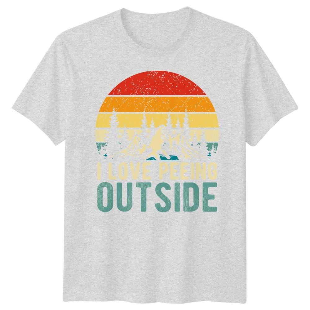 Camping I Love Peeing Outside TShirt Funny Hiking Outdoors Gift Unisex Unisex Tee