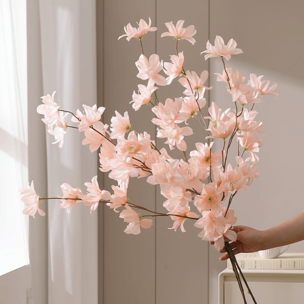 Artificial Design Fake Flowers Fake Material Flower Bouquets  Garden Decor