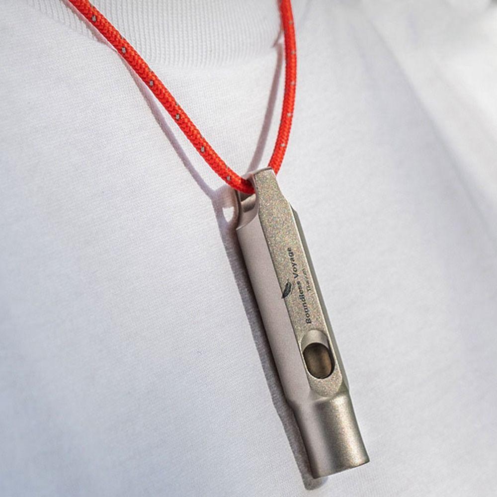 Mini Loud Lightweight Whistle Portable Emergency Exploring Accessories Outdoor EDC Tool