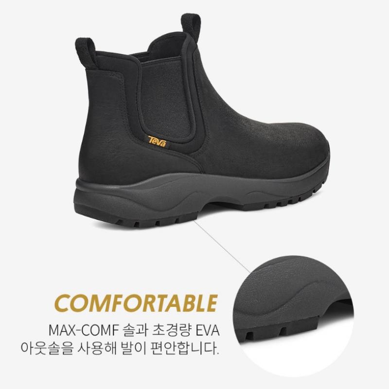 Teva Winter Boots Black Stvm2330274 Blk
