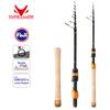 PURELURE NEW Telescopic Rod 1.86m 2.10m ML Power BFS 7ft Travel Rod Trout Spinning Casting Solid Tip Carbon Small Bait Perch Rod