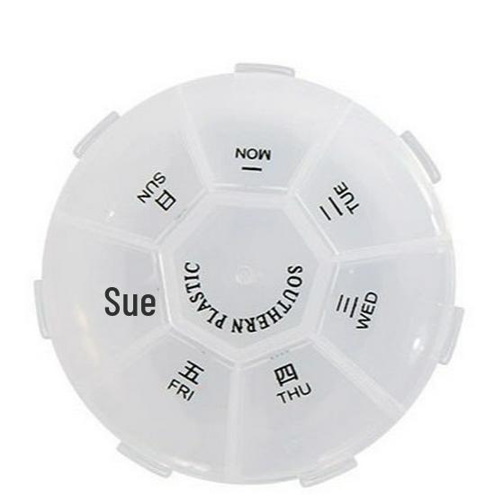 Самый продаваемый портативный органайзер для таблеток на 7 дней: Компактный дорожный размер для еженедельного приема лекарств