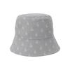 New Era Панама MLB с жаккардовым монограммой LA Dodgers Серая/Белая BUCKET01 Унисекс M/L 59см
