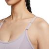 Nike Йога Dri-FIT Indy низкая поддержка бег йога спортивная майка женские топы туманно-фиолетовый красный DD1184-501