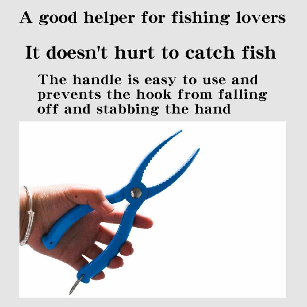 Устройство для контроля рыбы на открытом воздухе, пластиковый зажим, ручка для рыбалки, контроллер, зажим для приманки, нескользящий захват, плоскогубцы, комплект принадлежностей