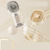 Mini Portable Fans Handheld USB Rechargeable Fan Mini Desktop Air Cooler Outdoor Fan Cooling Travel Hand Fans Ventilation Fan