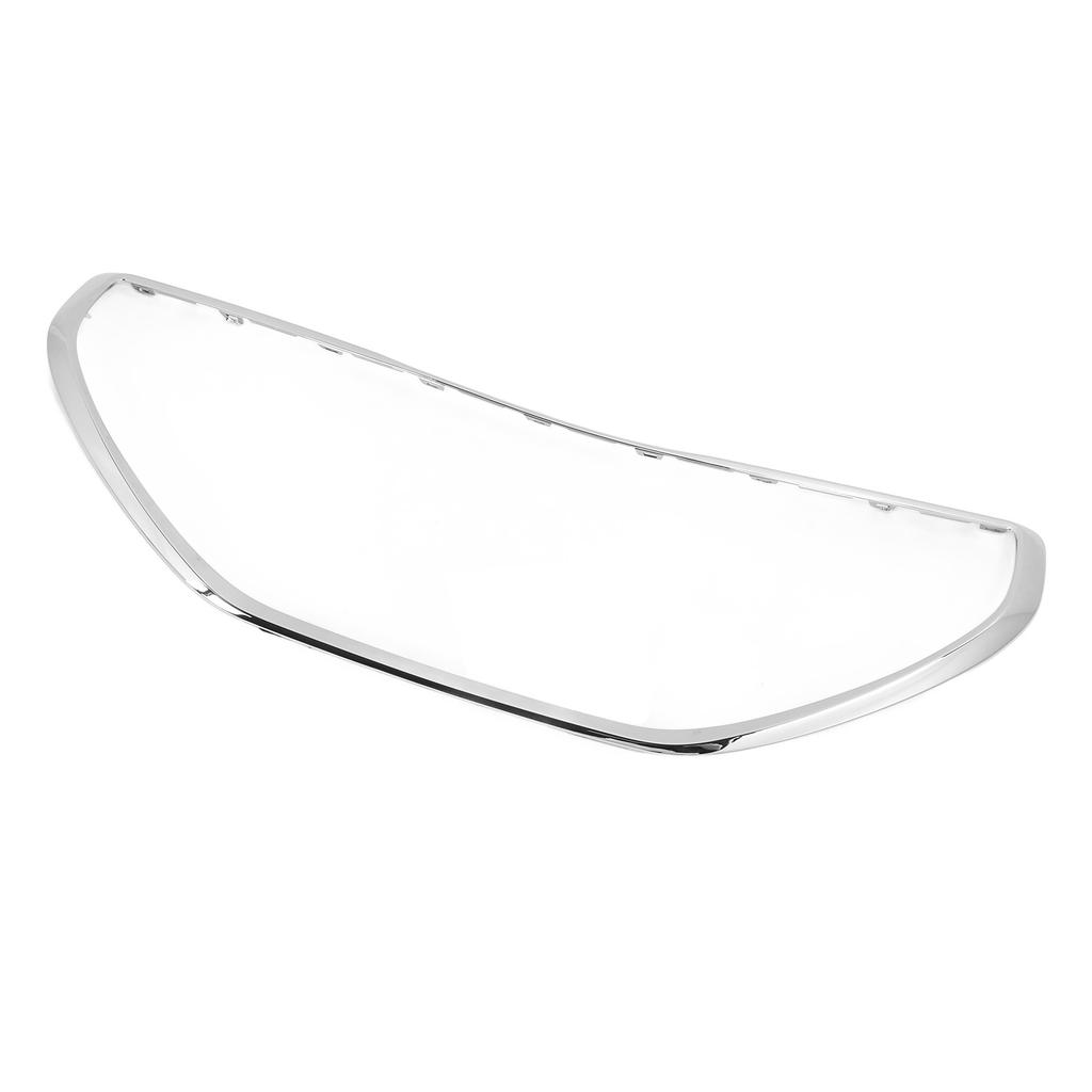 Front Bumper Grille Trim 1608112180 Chrome Reliable Protection Front Bumper Grille Cover Trim for Vehicle
