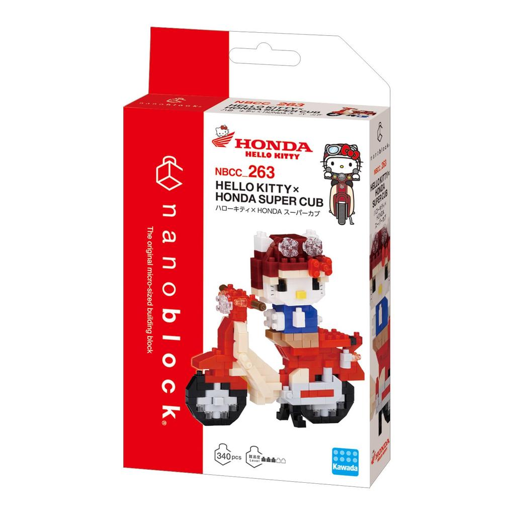 Kawada Nanoblock Hello Kitty x HONDA Super Cub 3 x x 18 см NBCC_263 10.5