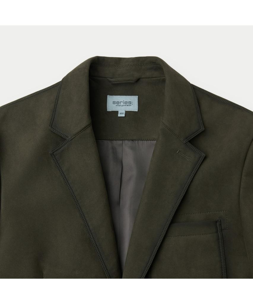Series Soft-Touch Suede Regular Fit Jacket Sajas26111Khx