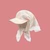 Sunshade Triangle Headscarf Hat Quick-drying Strappy Bandana Hat  Women