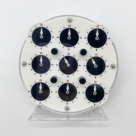 QiYi Clock QiYi Clock Cube Магнитный кубик Рубика Игрок Скоростной кубик Магнитный кубик Часы Куб QiYi Cube MoFangGe, популярные корейские головоломки