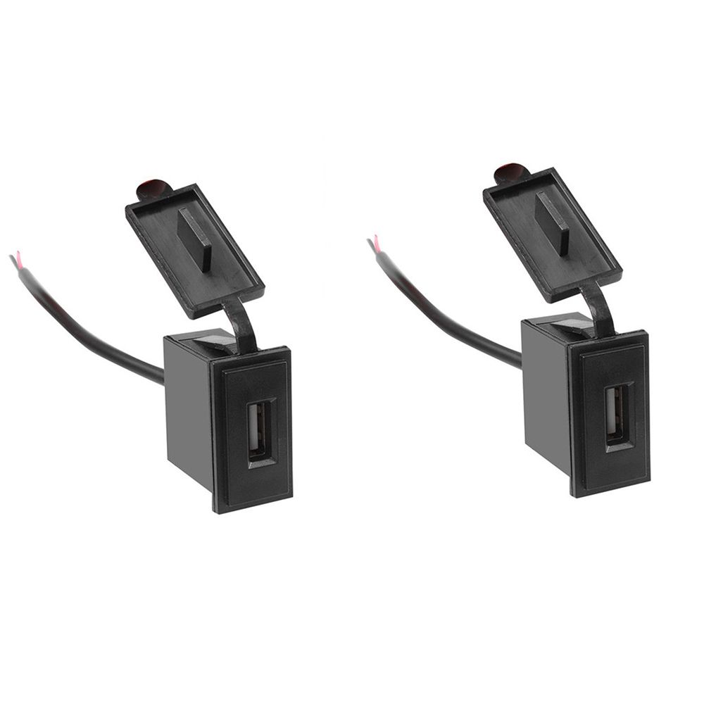 Universal Usb 2.4A 12v Car Charger Socket Car Charger Phone Charger Power Adapter