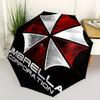 Наклейка с логотипом корпорации Umbrella - Официальный лицензионный товарКомпактный складной зонт-трость Umbrella 3-слойный для мужчин и женщин Подарок