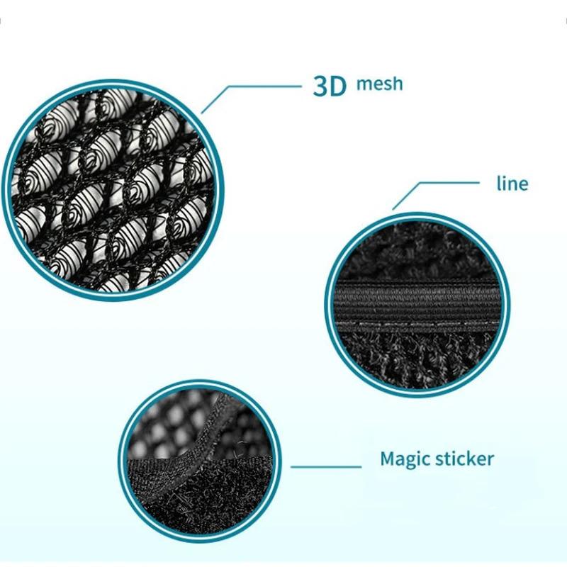 Motorcycle Front Rear 3D Mesh Seat Cover Heat ulation Seat Cushion Waterproof For Yamaha Tracer 9GT Tracer 900 GT
