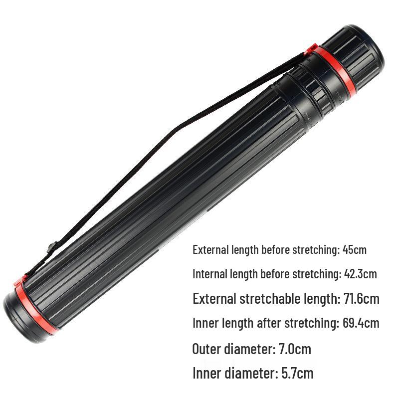 Electric Vehicle Umbrella & Drawing Storage Tube Box Holder