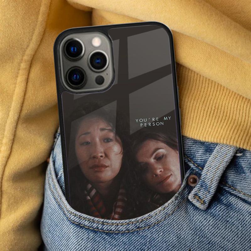 Анатомия Грейс Ты мой человек Мягкий чехол для телефона для iPhone 17 Air 16e Pro max 15 Pro 13 14 Plus 11 12 MagSafe Магнитный Coque
