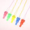 25Pcs Random Style Cute Animal Cat Plastic Whistle Referee Sport Cheerleading Toys And Kids Children Birthday Party Favors Gifts