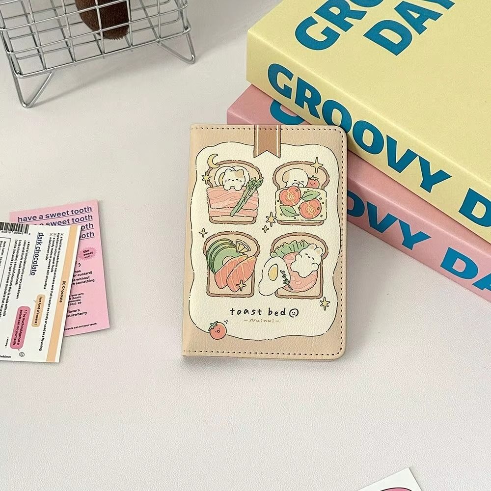 Обложка для паспорта из кроличьей кожи, многофункциональная, зажим для авиабилетов, удостоверение личности, кредитная карта