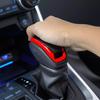 Red&black Car Gear Shift Knob Cover Trim For Toyota RAV4 -2024